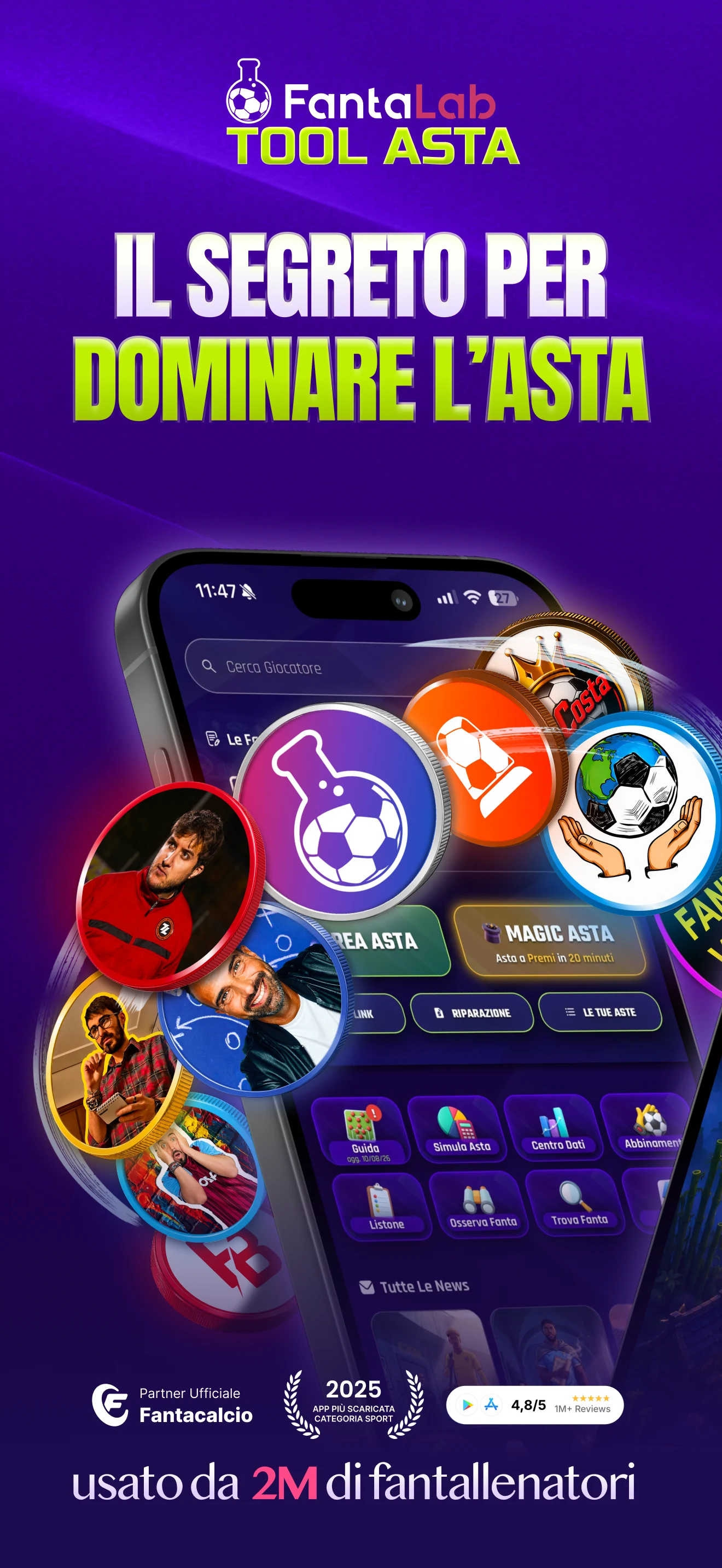 FantaLab Manager - Fantacalcio screenshot